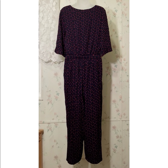 Abercrombie & Fitch Navy Jumpsuit - Picture 2 of 4